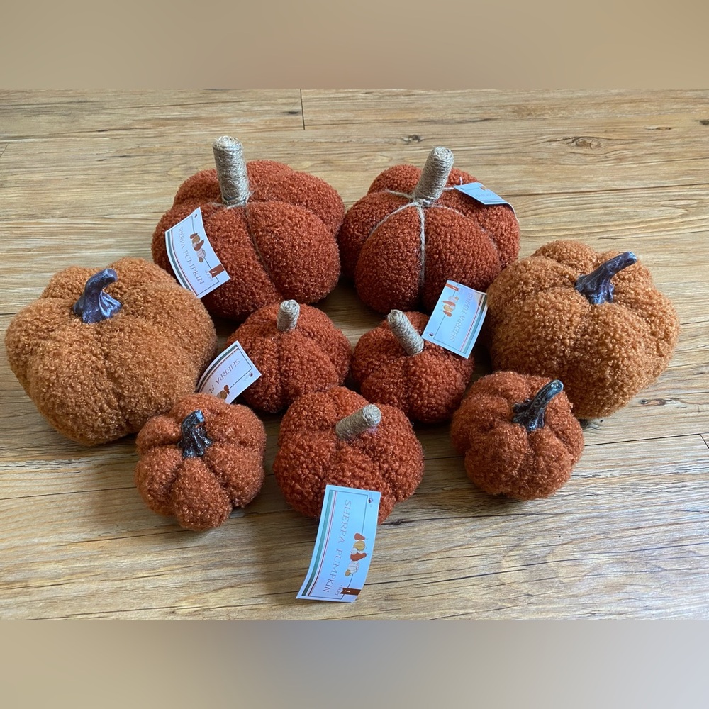 burnt orange pumpkins